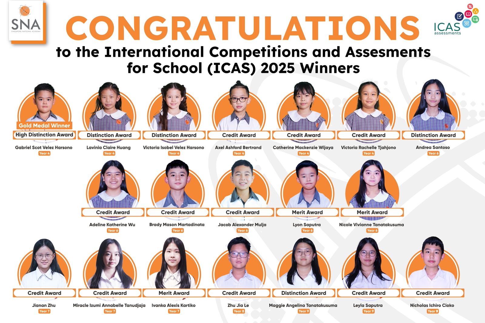 SNA student achievement