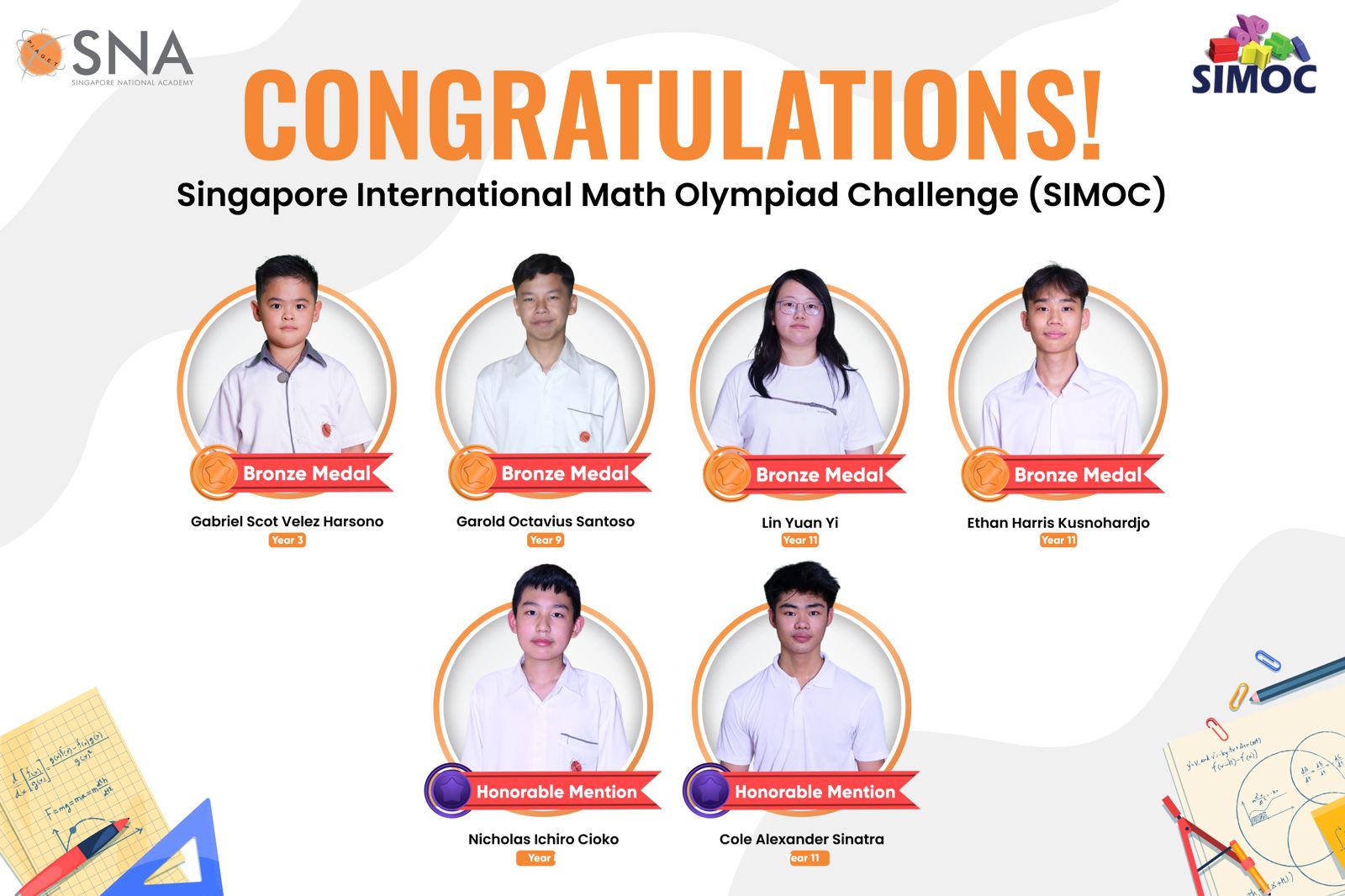 SNA student achievement