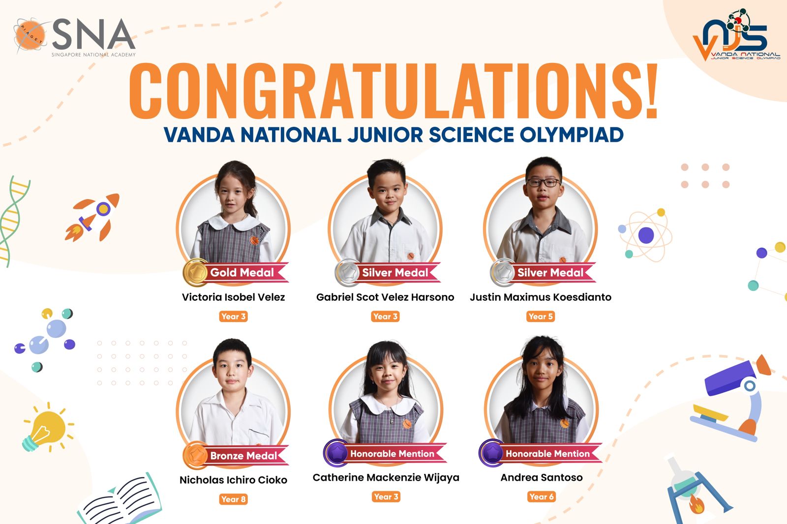 SNA student achievement